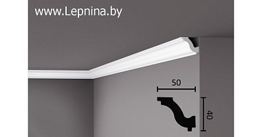 NMC NOMASTYL профиль H экструд. 40х50мм белый 50шт/кор